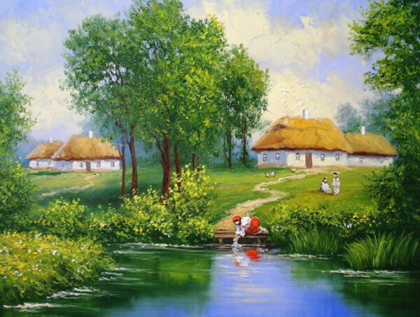 Beautiful Ukrainian Landscape Wall Mural